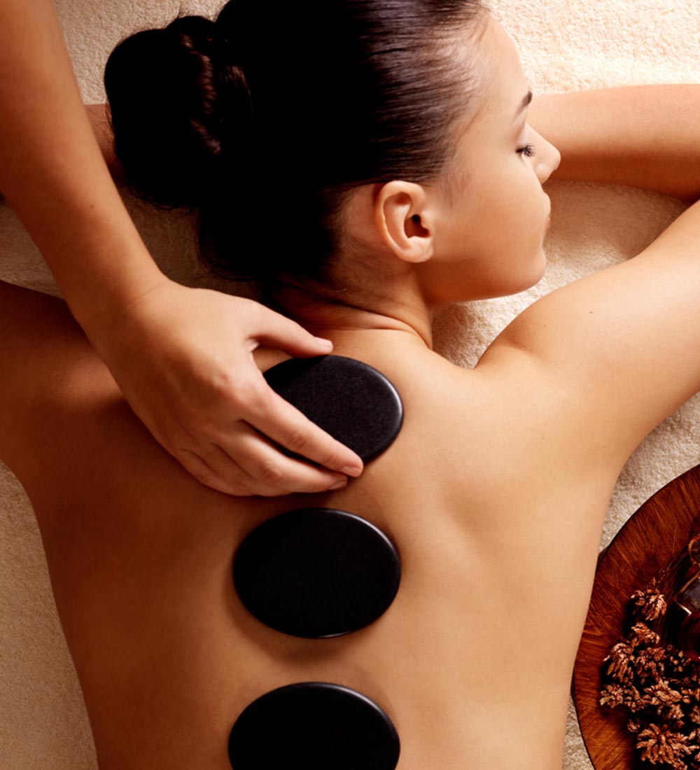 Volkanik Taş Masajı